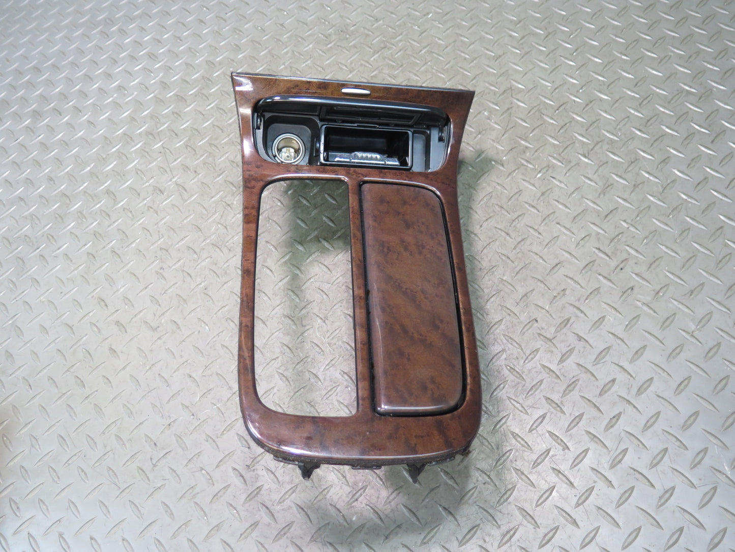 06-10 Lexus SC430 A/T Shifter Center Console Wood Trim Cover w CUP Holder OEM