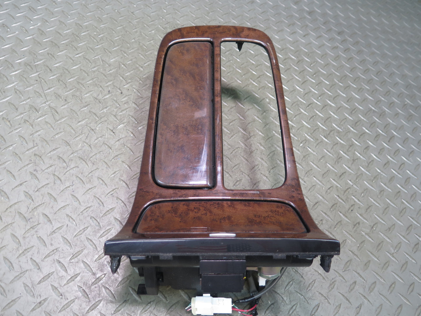 06-10 Lexus SC430 A/T Shifter Center Console Wood Trim Cover w CUP Holder OEM