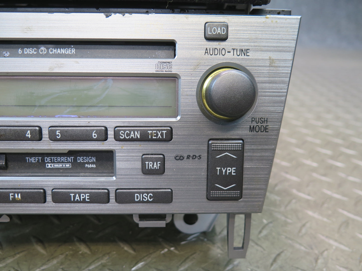 05-10 Lexus Z40 SC430 Radio Cassette CD Player Changer Head Unit w Wood Trim OEM