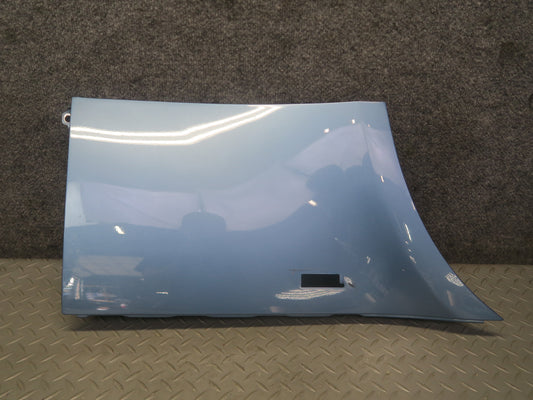 96-02 BMW E36/7 Z3 Front Left Fender Shell Cover Atlanta Blue 57K Miles OEM