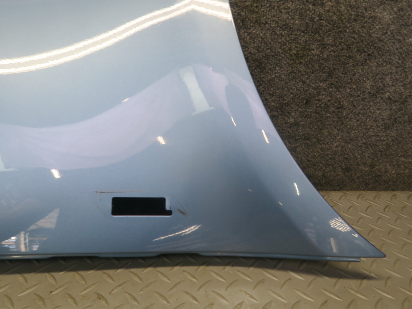 96-02 BMW E36/7 Z3 Front Left Fender Shell Cover Atlanta Blue 57K Miles OEM
