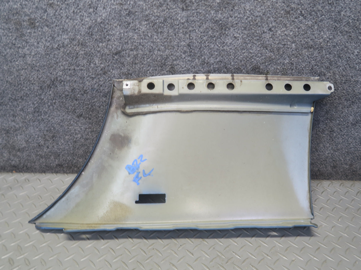 96-02 BMW E36/7 Z3 Front Left Fender Shell Cover Atlanta Blue 57K Miles OEM