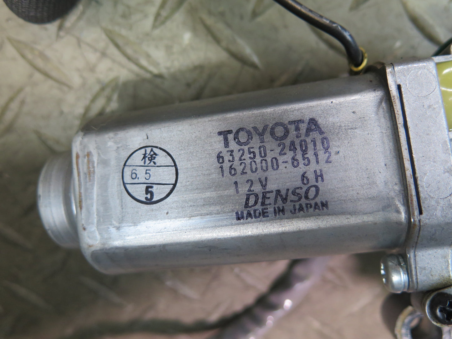 02-10 Lexus Z40 SC430 Convertible TOP Roof Left Hinge Drive Motor OEM