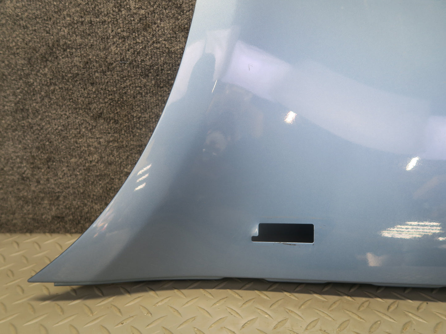96-02 BMW E36/7 Z3 Front Right Fender Shell Cover Panel Atlanta Blue 57K OEM
