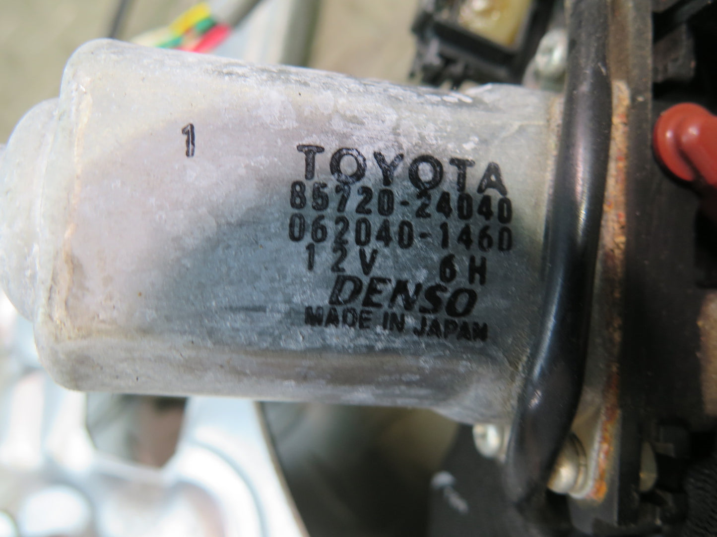 02-10 Lexus UZZ40L SC430 Front Left Driver Door Window Regulator w Motor OEM
