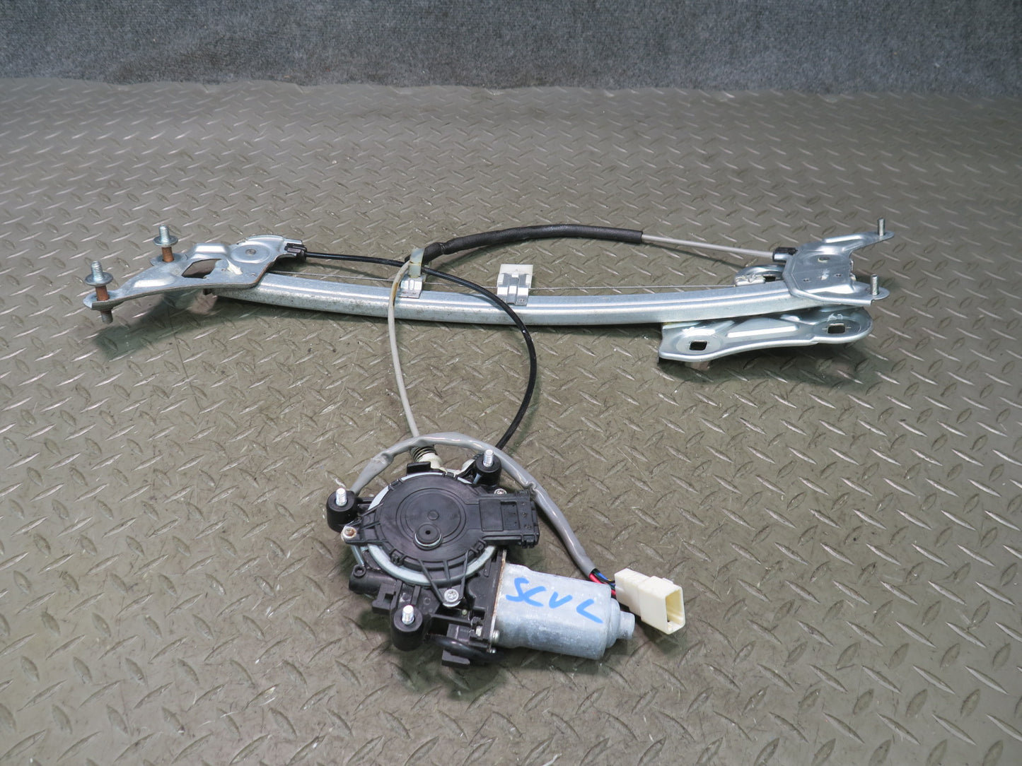 02-10 Lexus UZZ40L SC430 Front Left Driver Door Window Regulator w Motor OEM