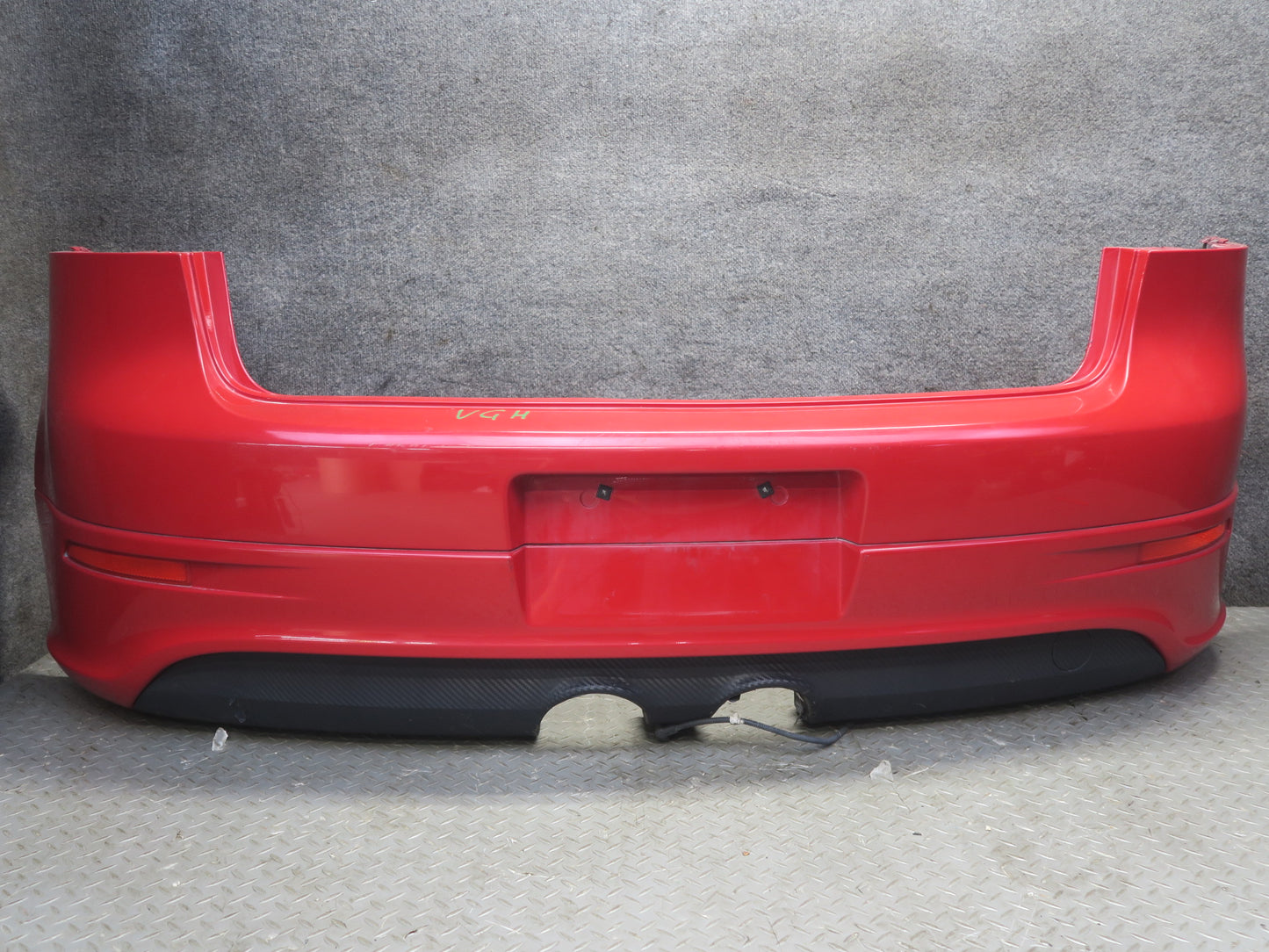 2008 VW Golf MK5 R32 Rear Bumper Cover Tornado RED OEM