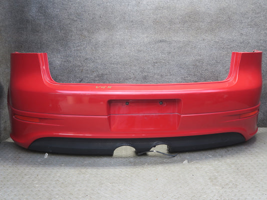 2008 VW Golf MK5 R32 Rear Bumper Cover Tornado RED OEM