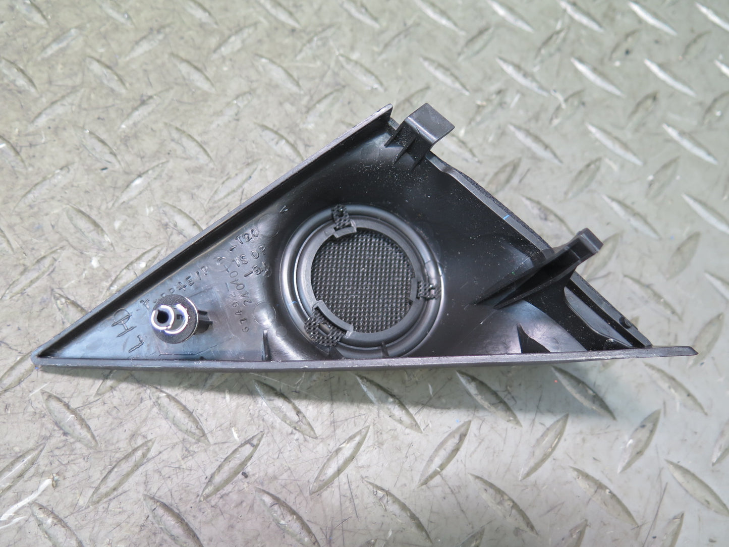 02-07 Lexus SC430 Set of 2 Door Tweeter Speaker Grille Cover Black OEM
