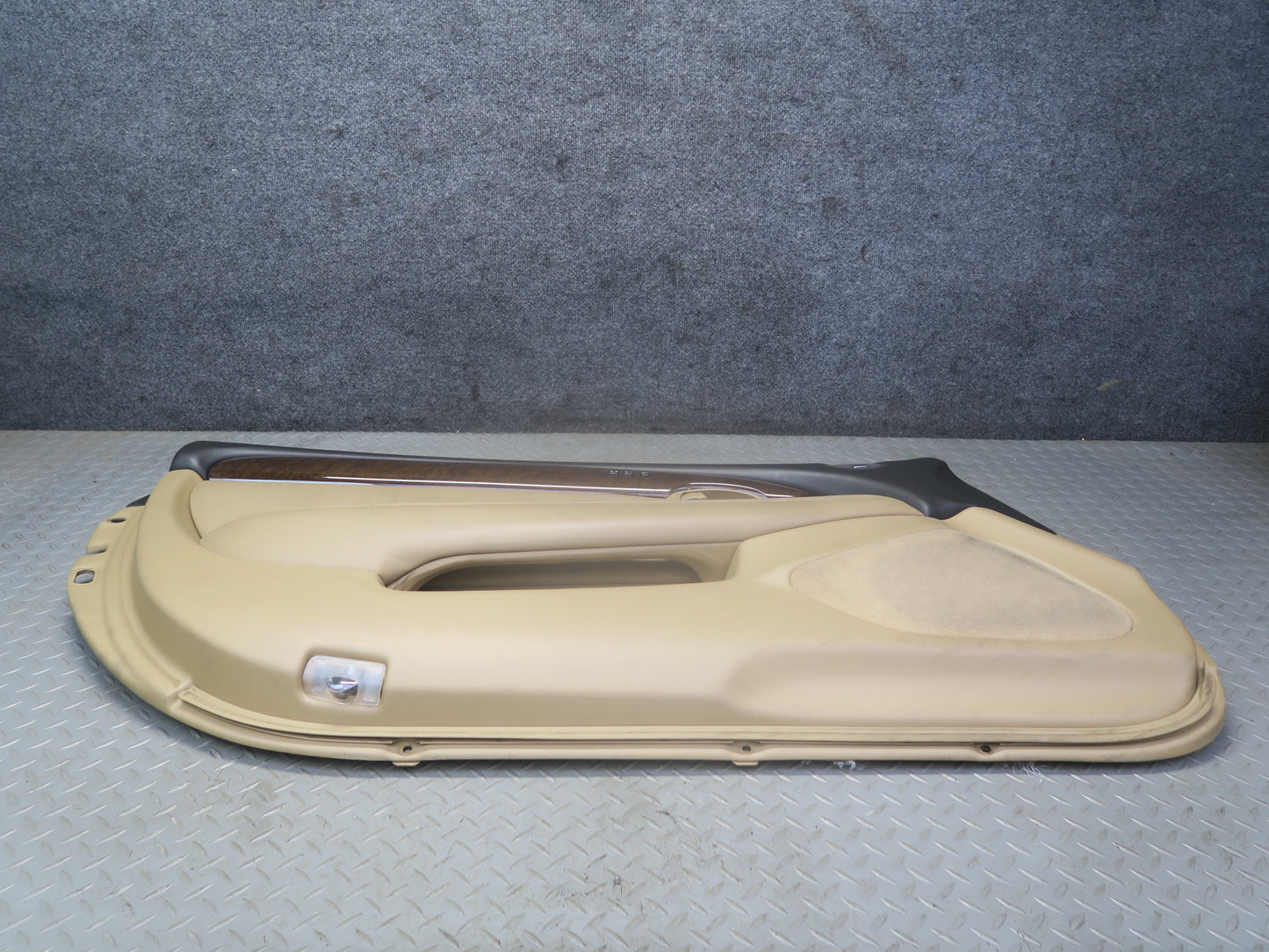 06-07 Lexus SC430 Set of 2 Left & Right Door Interior Trim Cover Panel Camel OEM