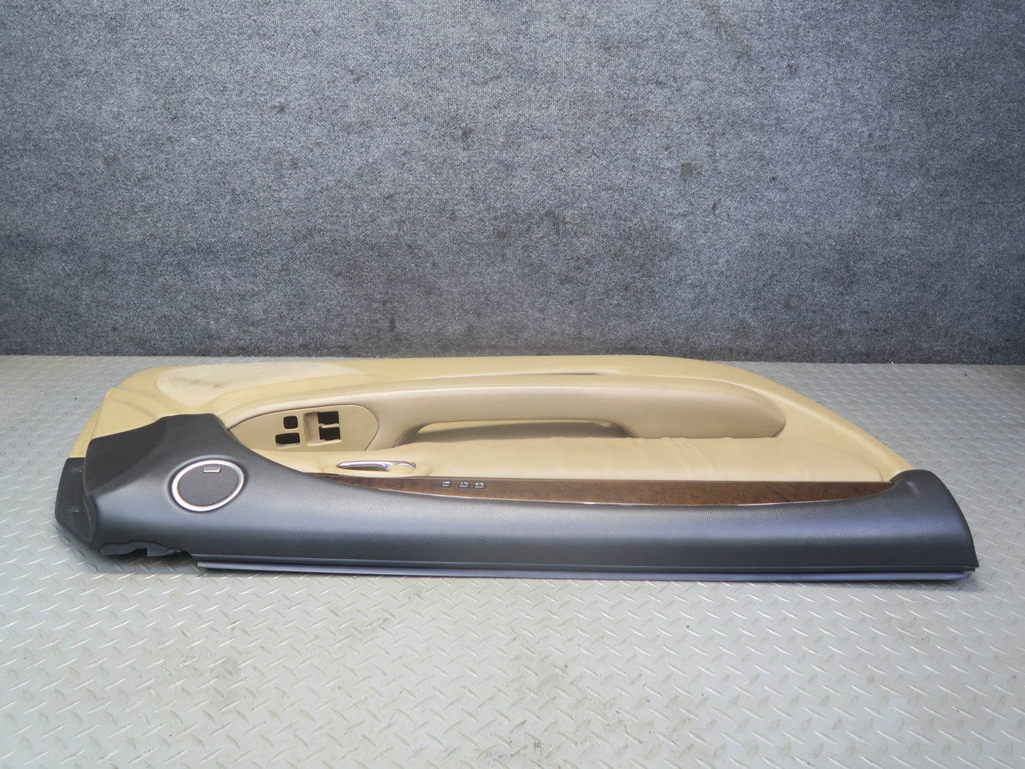 06-07 Lexus SC430 Set of 2 Left & Right Door Interior Trim Cover Panel Camel OEM