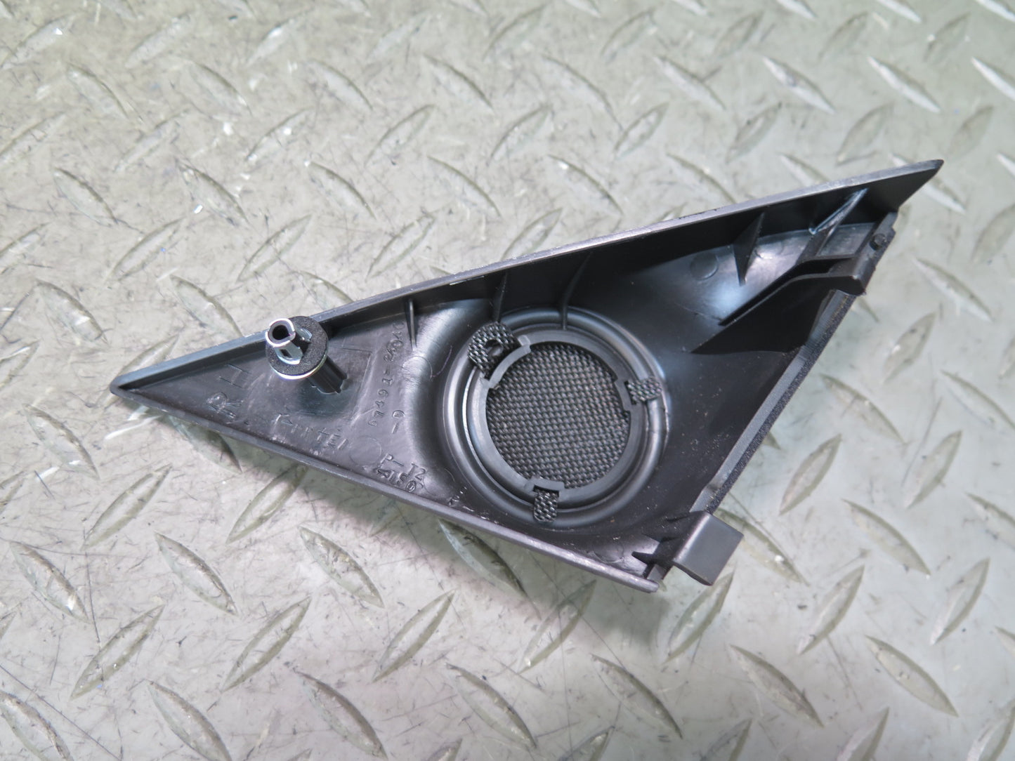 02-07 Lexus SC430 Set of 2 Door Tweeter Speaker Grille Cover Black OEM