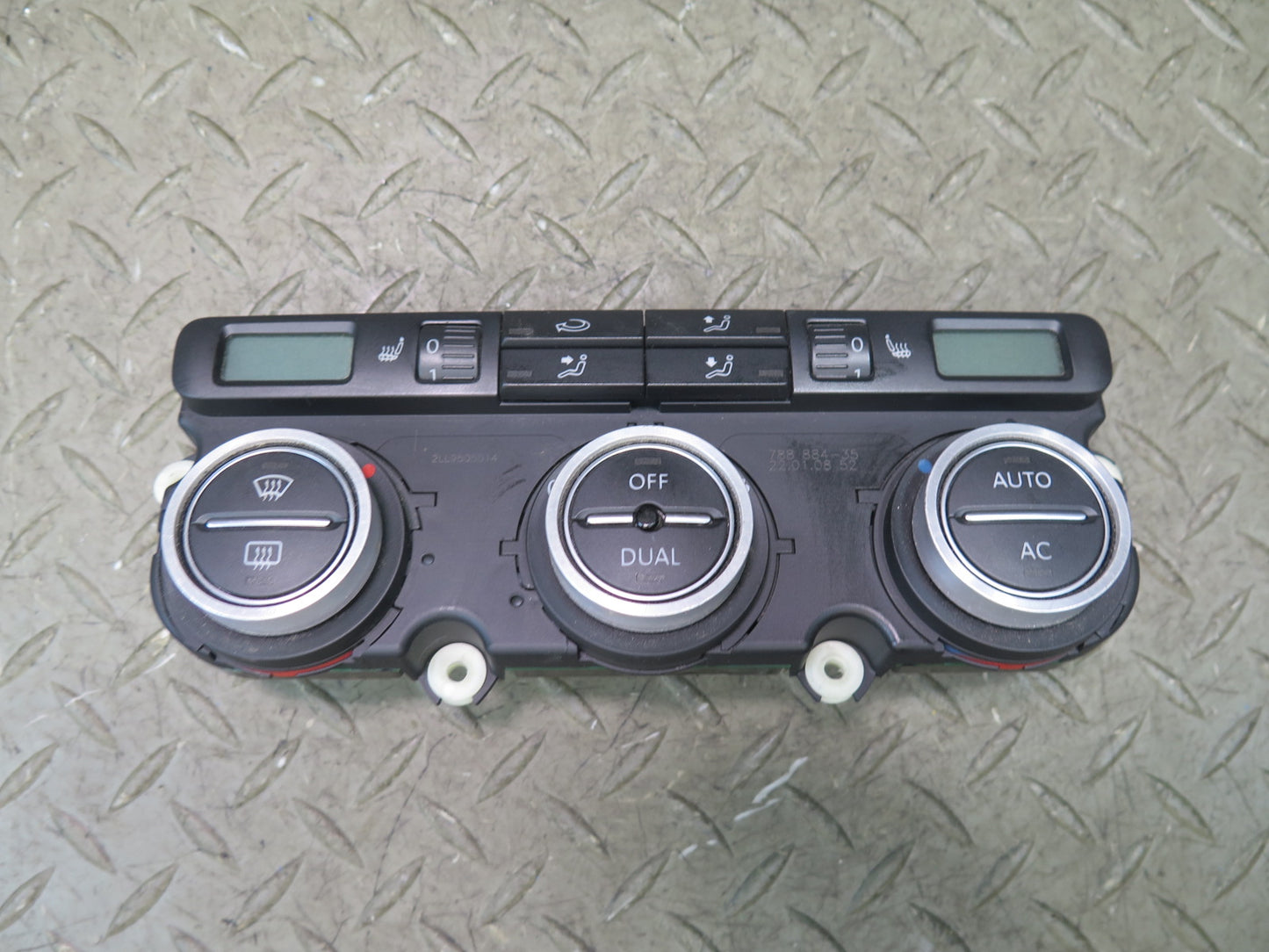 06-09 VW Golf MK5 R32 A/C Heater Climate Control Switch Panel 1K0907044DE OEM