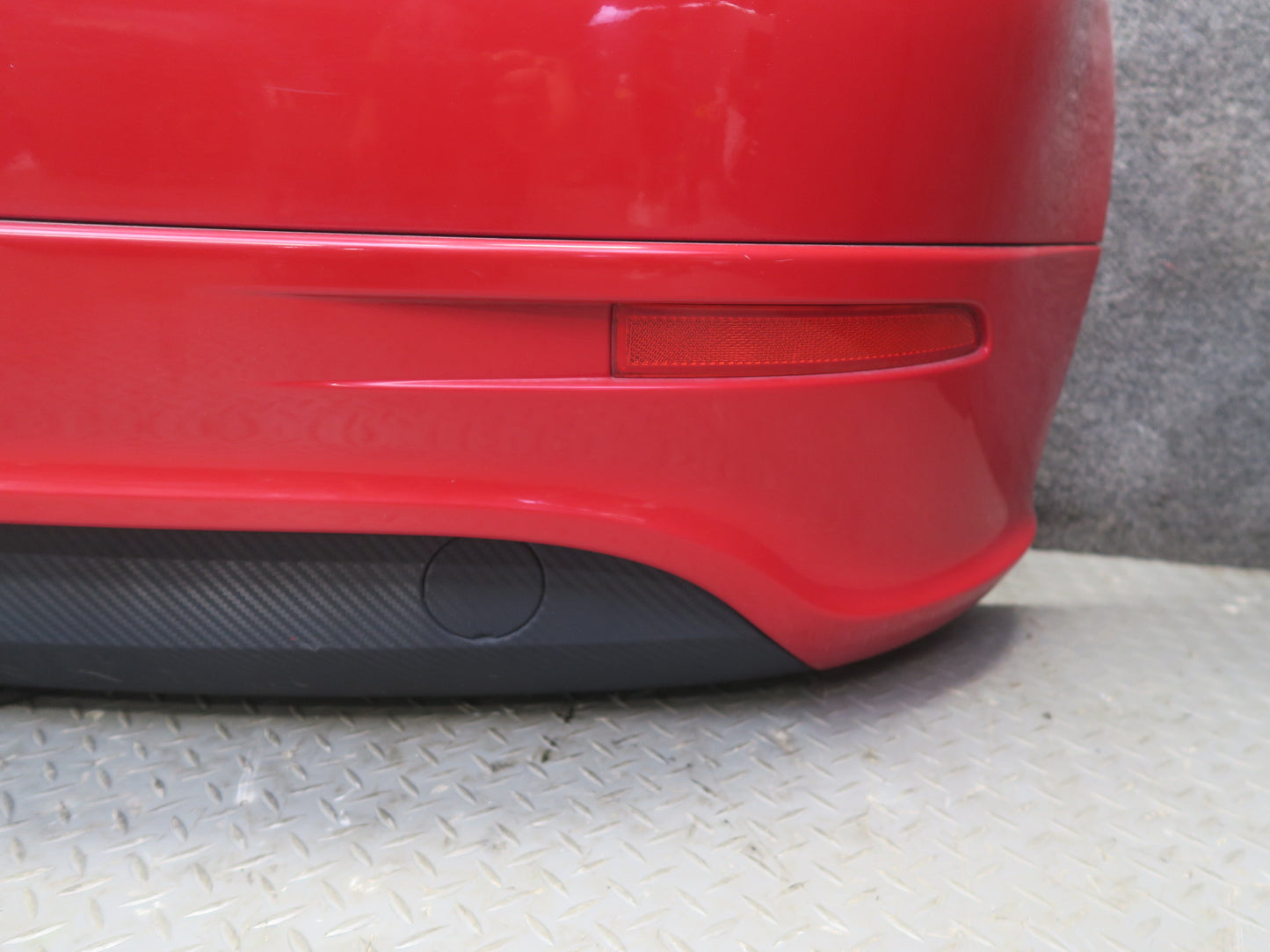 2008 VW Golf MK5 R32 Rear Bumper Cover Tornado RED OEM