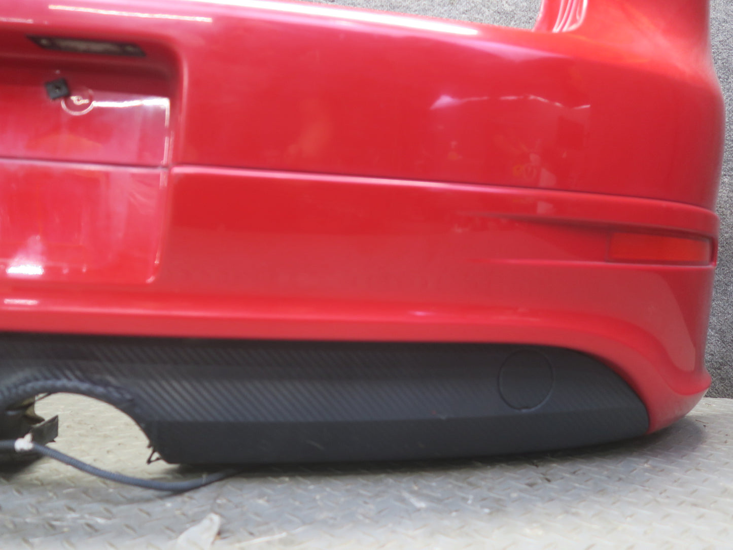 2008 VW Golf MK5 R32 Rear Bumper Cover Tornado RED OEM