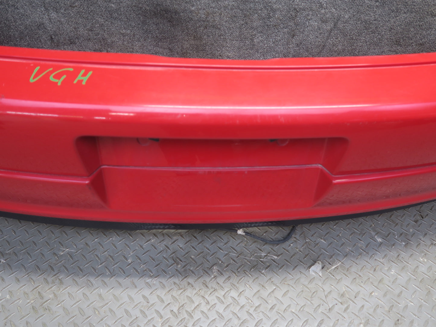 2008 VW Golf MK5 R32 Rear Bumper Cover Tornado RED OEM