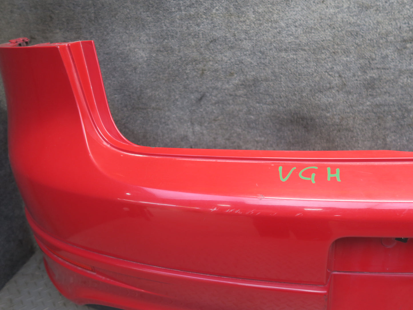 2008 VW Golf MK5 R32 Rear Bumper Cover Tornado RED OEM