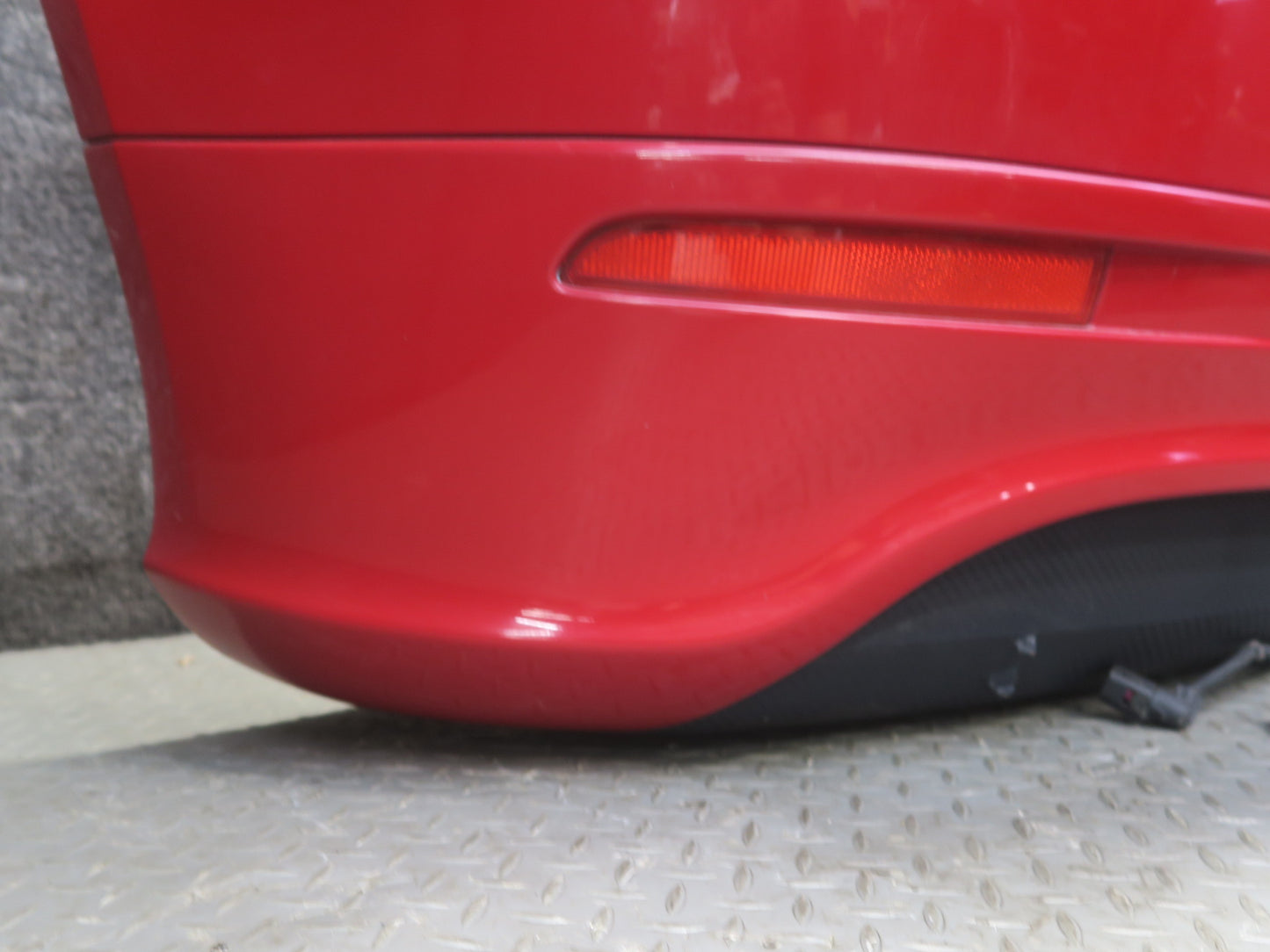 2008 VW Golf MK5 R32 Rear Bumper Cover Tornado RED OEM