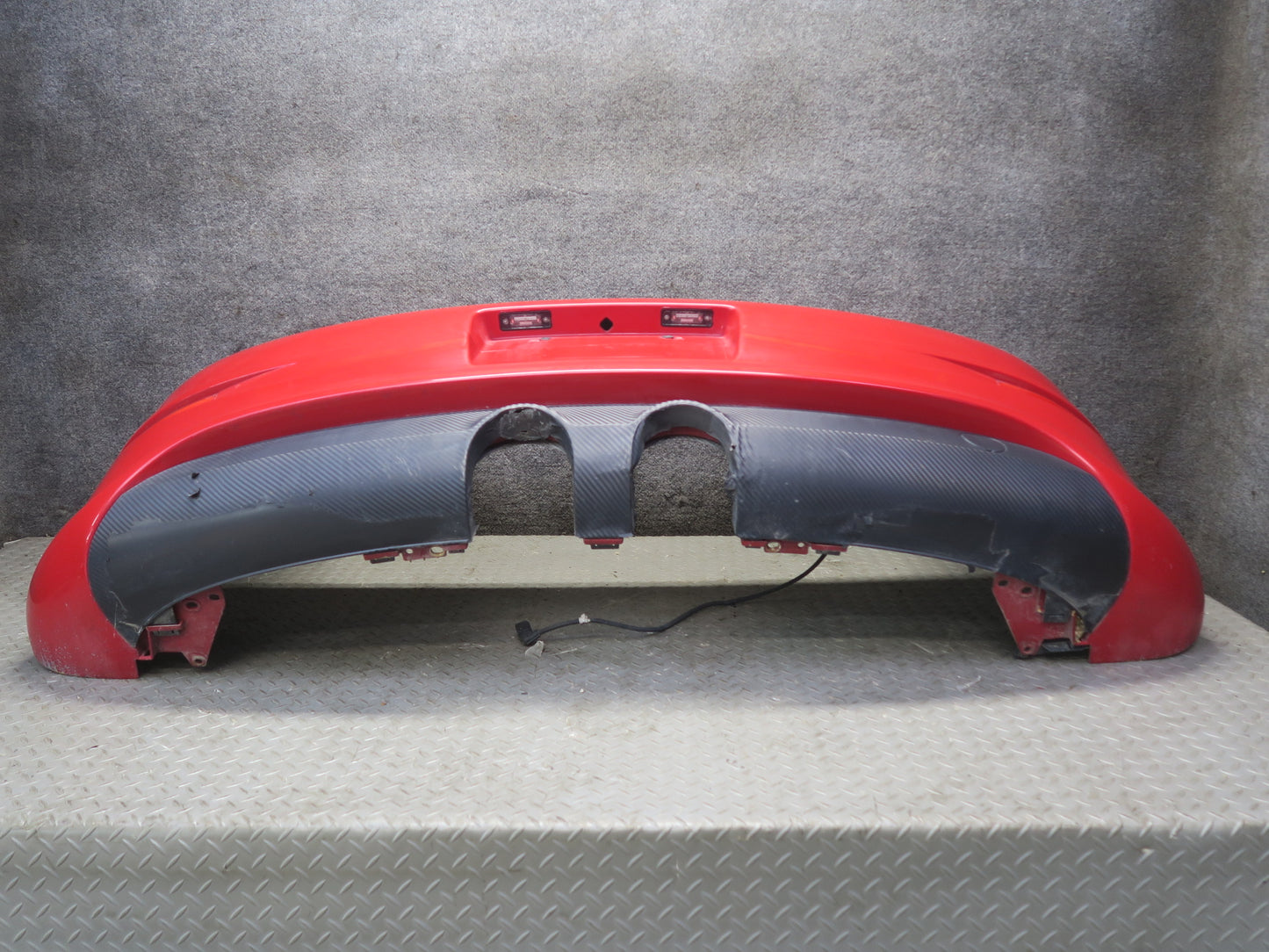 2008 VW Golf MK5 R32 Rear Bumper Cover Tornado RED OEM
