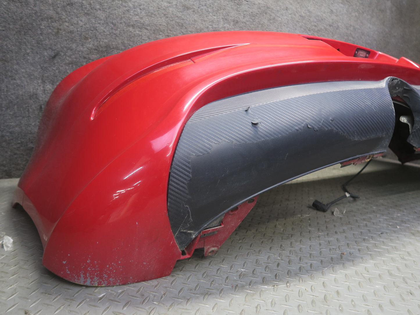 2008 VW Golf MK5 R32 Rear Bumper Cover Tornado RED OEM
