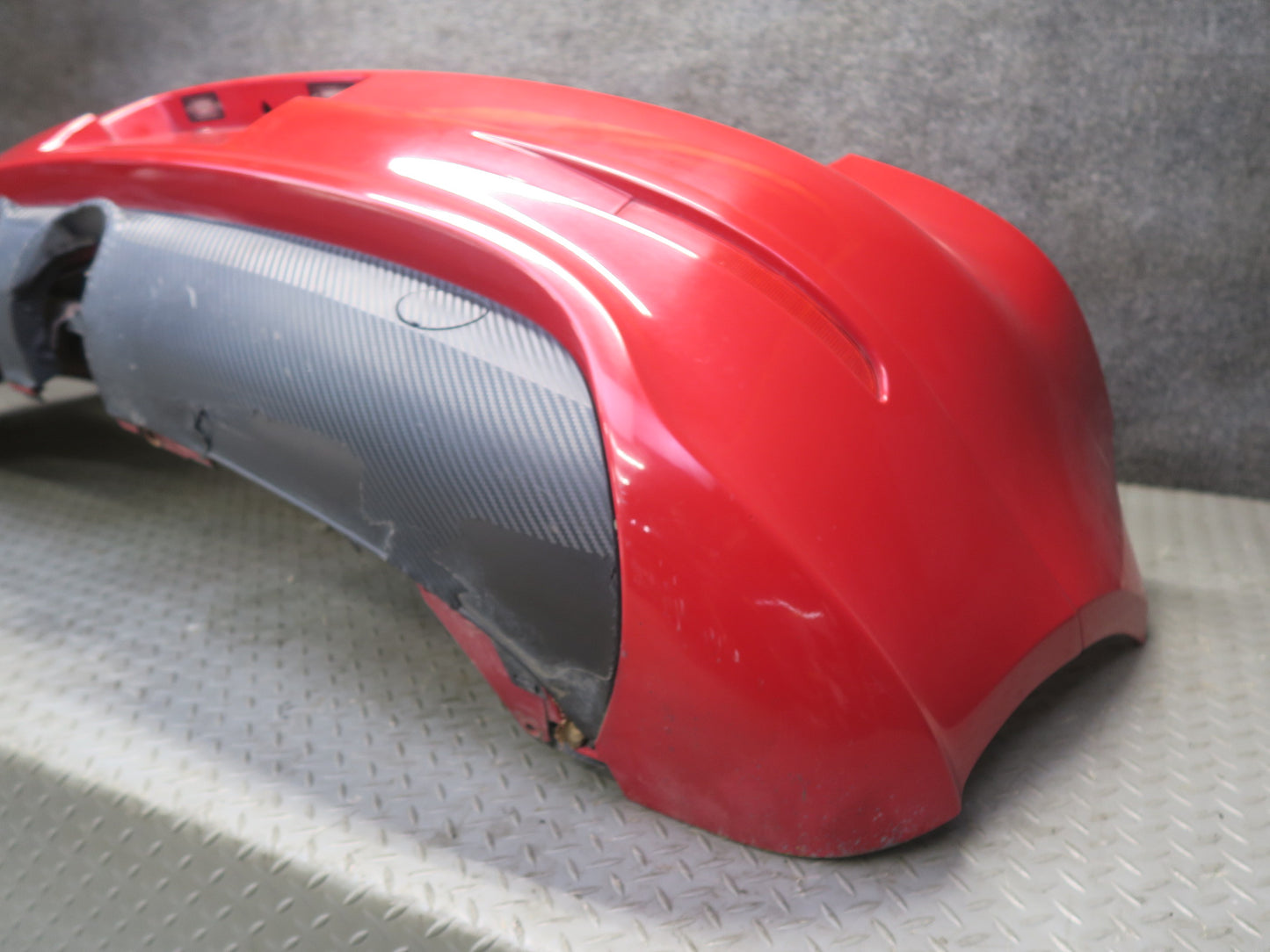 2008 VW Golf MK5 R32 Rear Bumper Cover Tornado RED OEM