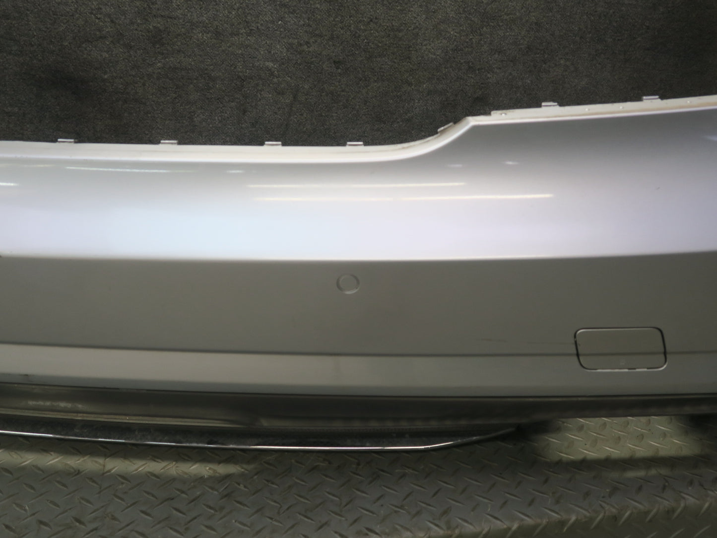 13-16 Mercedes R231 SL550 AMG Sport Rear Bumper Cover Iridium Silver w PDC OEM