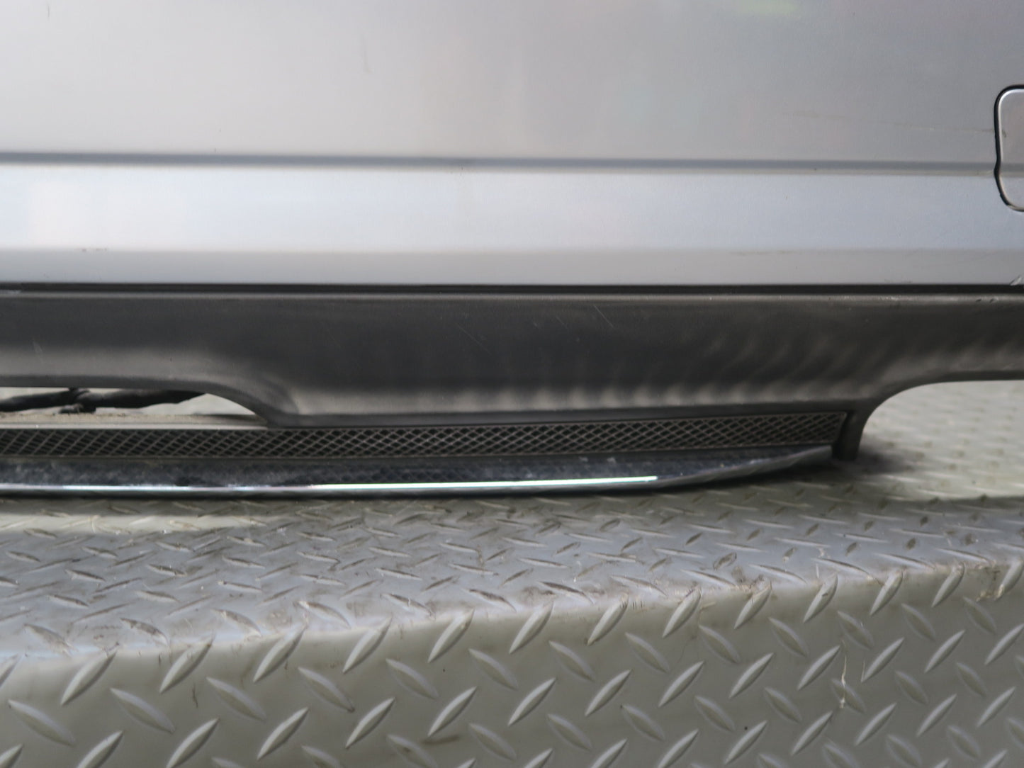 13-16 Mercedes R231 SL550 AMG Sport Rear Bumper Cover Iridium Silver w PDC OEM