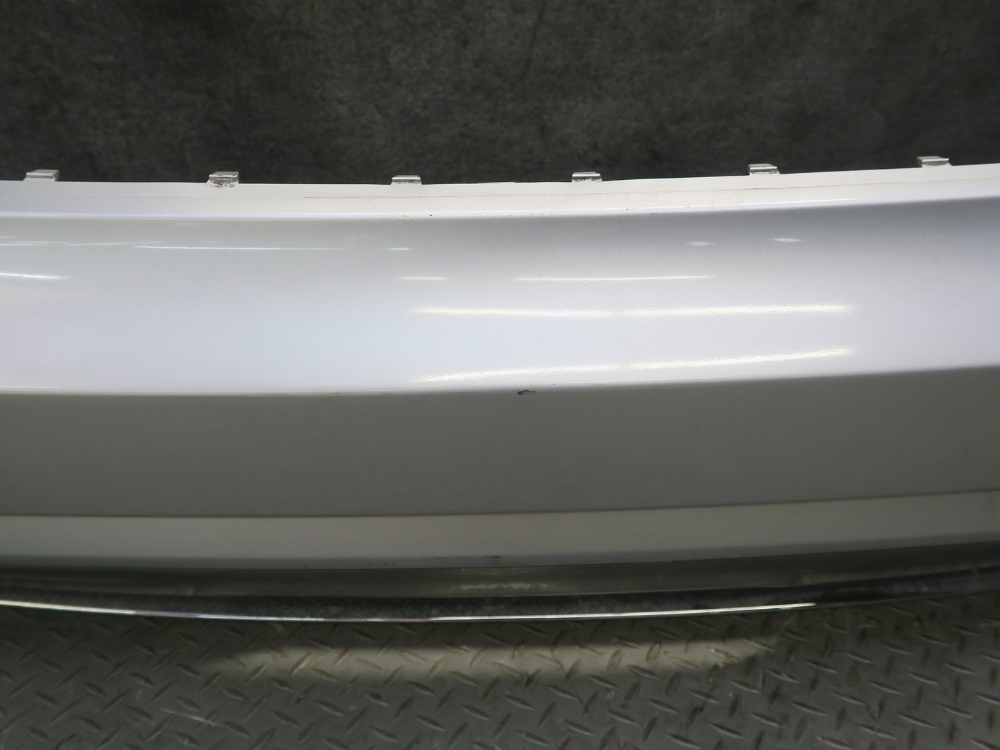 13-16 Mercedes R231 SL550 AMG Sport Rear Bumper Cover Iridium Silver w PDC OEM