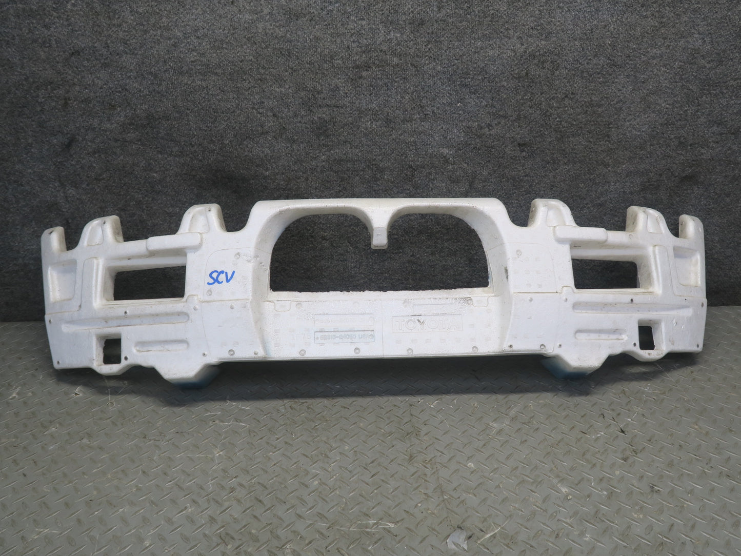 02-10 Lexus UZZ40L SC430 Rear Bumper Reinforcement Impact Foam w Bar OEM