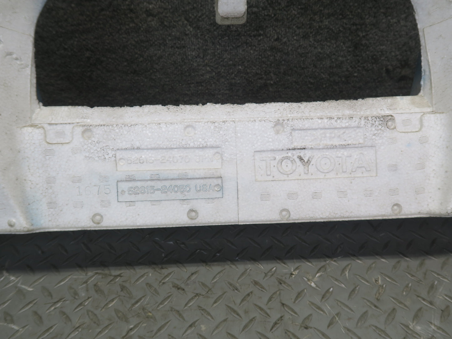 02-10 Lexus UZZ40L SC430 Rear Bumper Reinforcement Impact Foam w Bar OEM