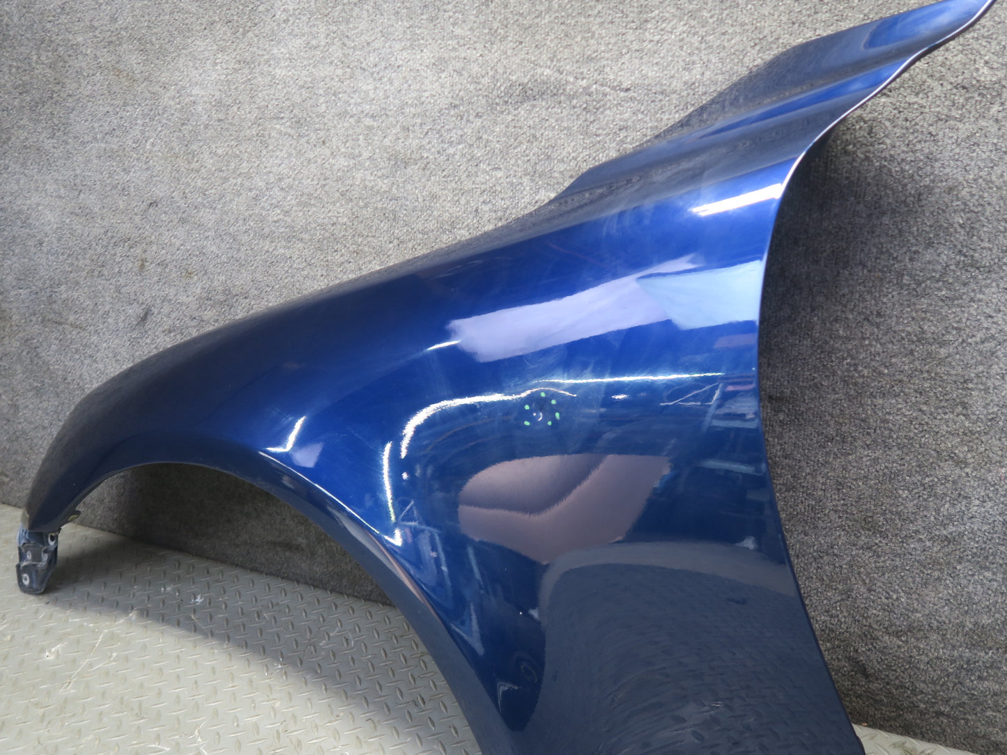 02-10 Lexus UZZ40L SC430 Front Left Driver Side Fender Shell Panel Blue OEM
