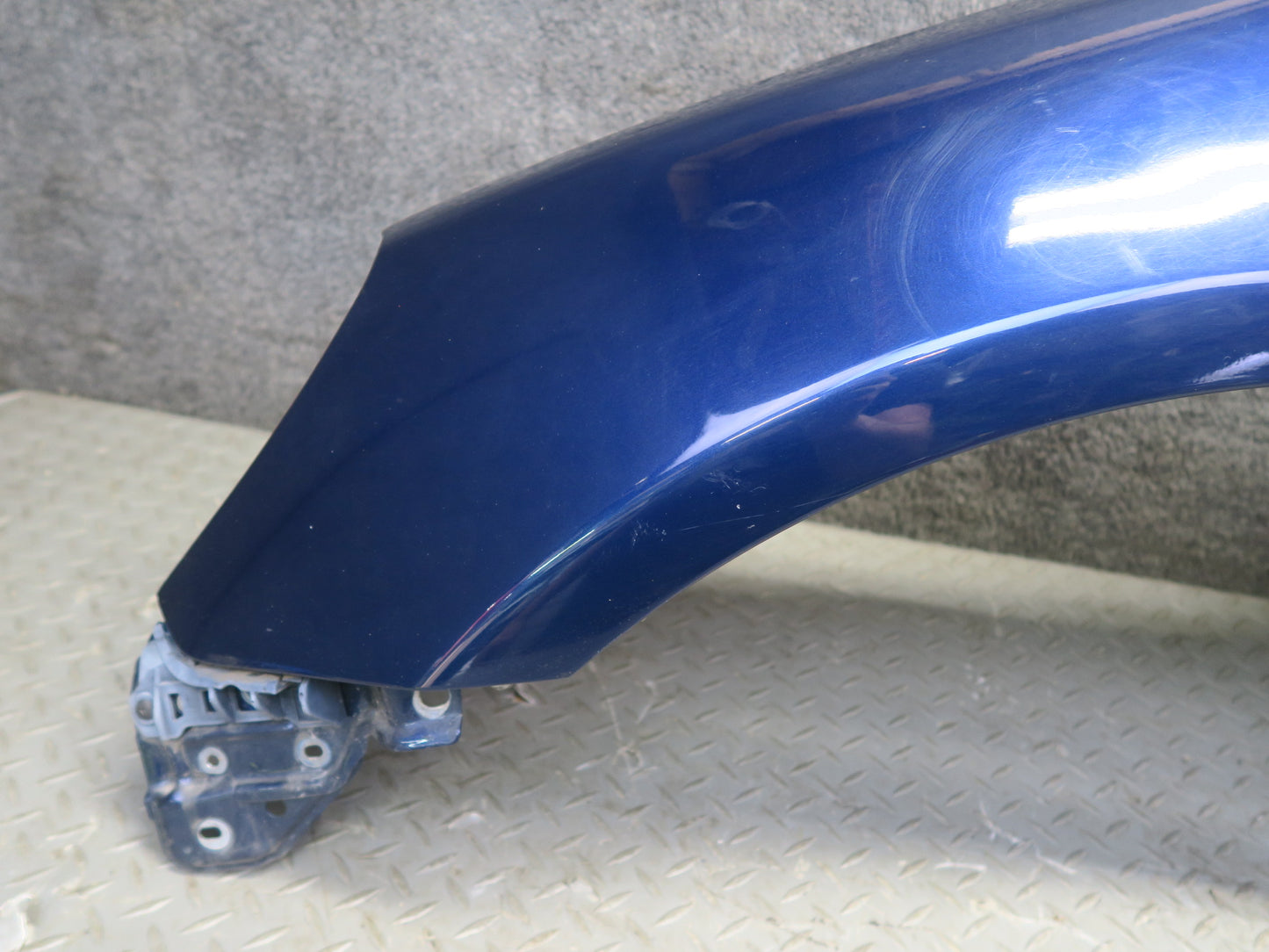 02-10 Lexus UZZ40L SC430 Front Left Driver Side Fender Shell Panel Blue OEM