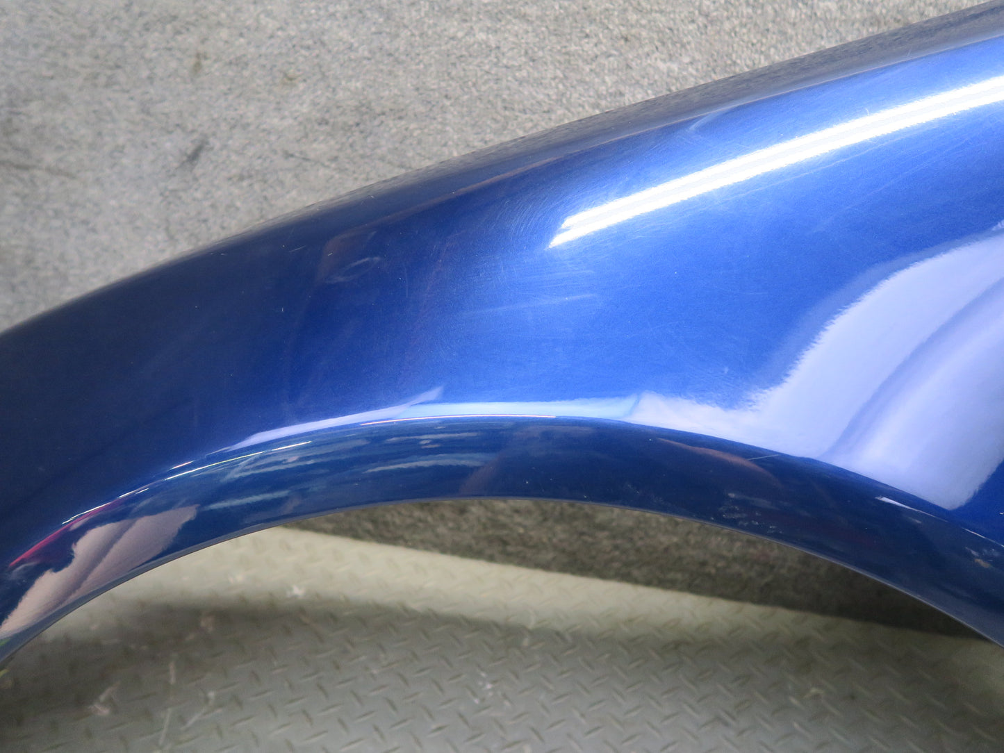 02-10 Lexus UZZ40L SC430 Front Left Driver Side Fender Shell Panel Blue OEM