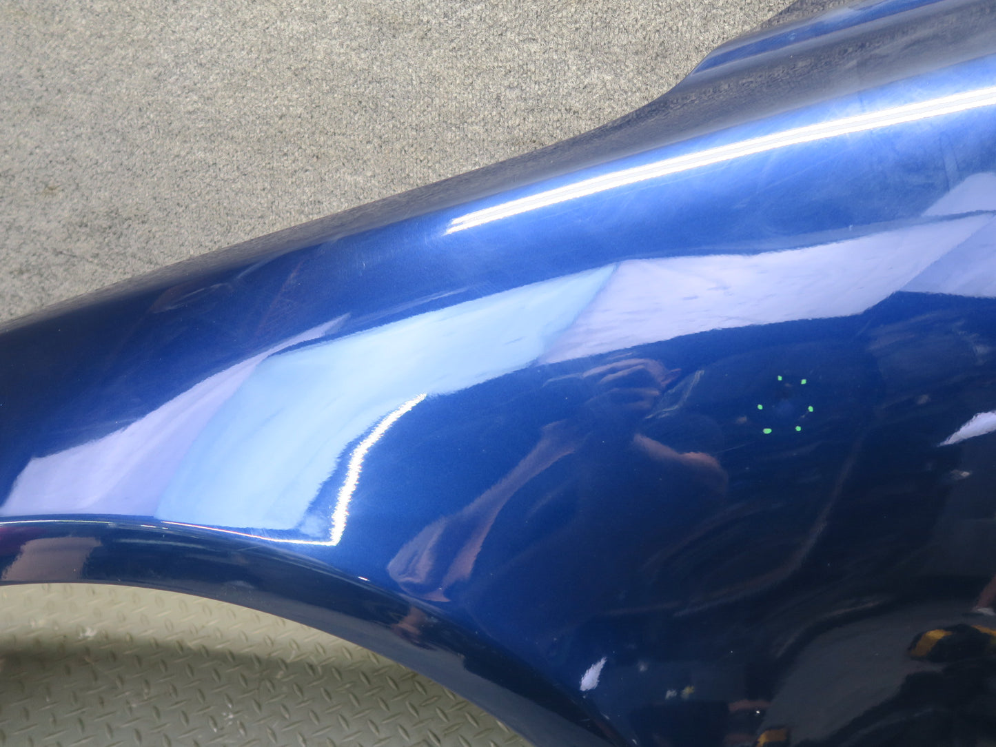 02-10 Lexus UZZ40L SC430 Front Left Driver Side Fender Shell Panel Blue OEM
