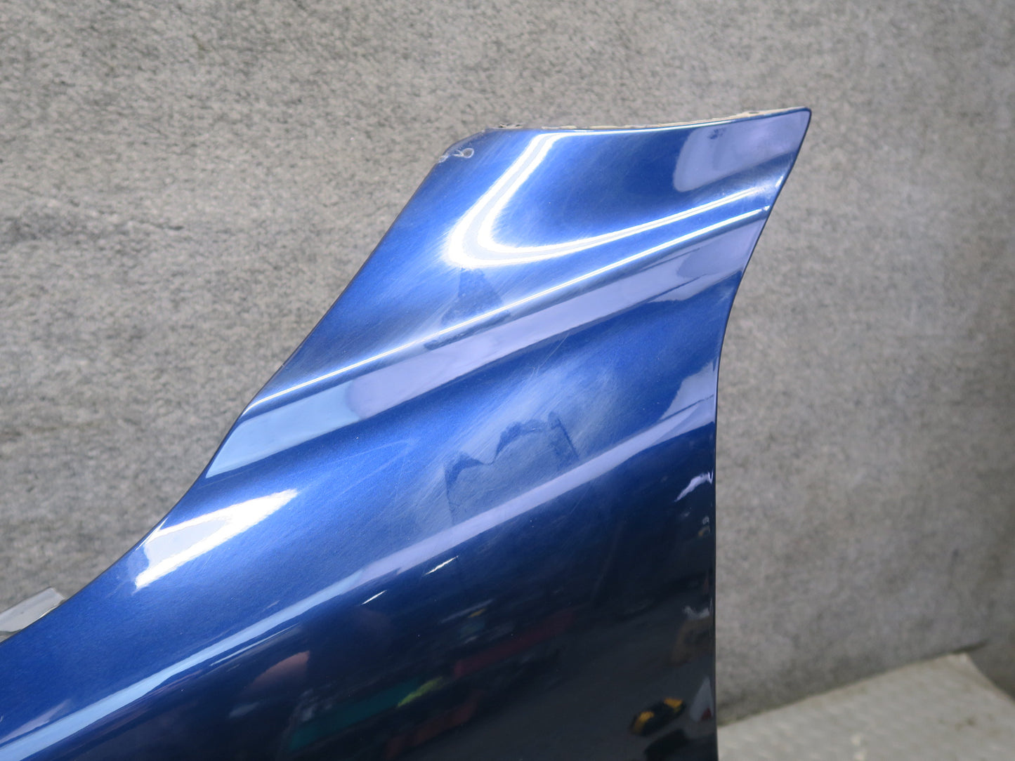 02-10 Lexus UZZ40L SC430 Front Left Driver Side Fender Shell Panel Blue OEM