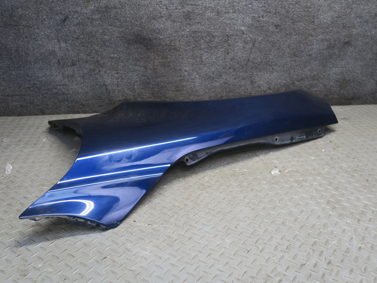 02-10 Lexus UZZ40L SC430 Front Left Driver Side Fender Shell Panel Blue OEM
