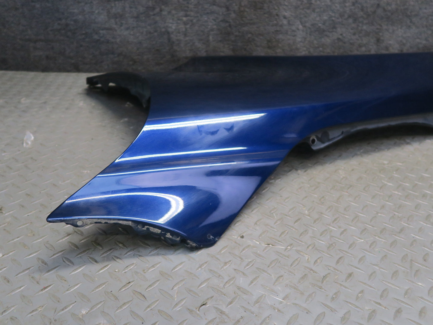 02-10 Lexus UZZ40L SC430 Front Left Driver Side Fender Shell Panel Blue OEM