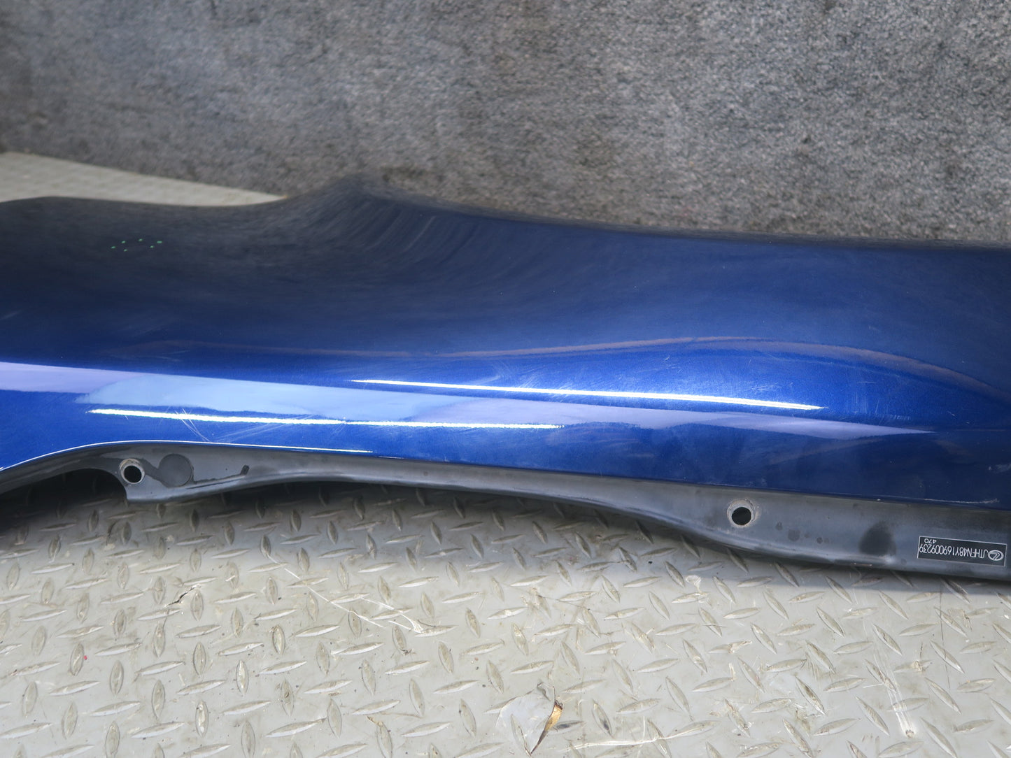 02-10 Lexus UZZ40L SC430 Front Left Driver Side Fender Shell Panel Blue OEM