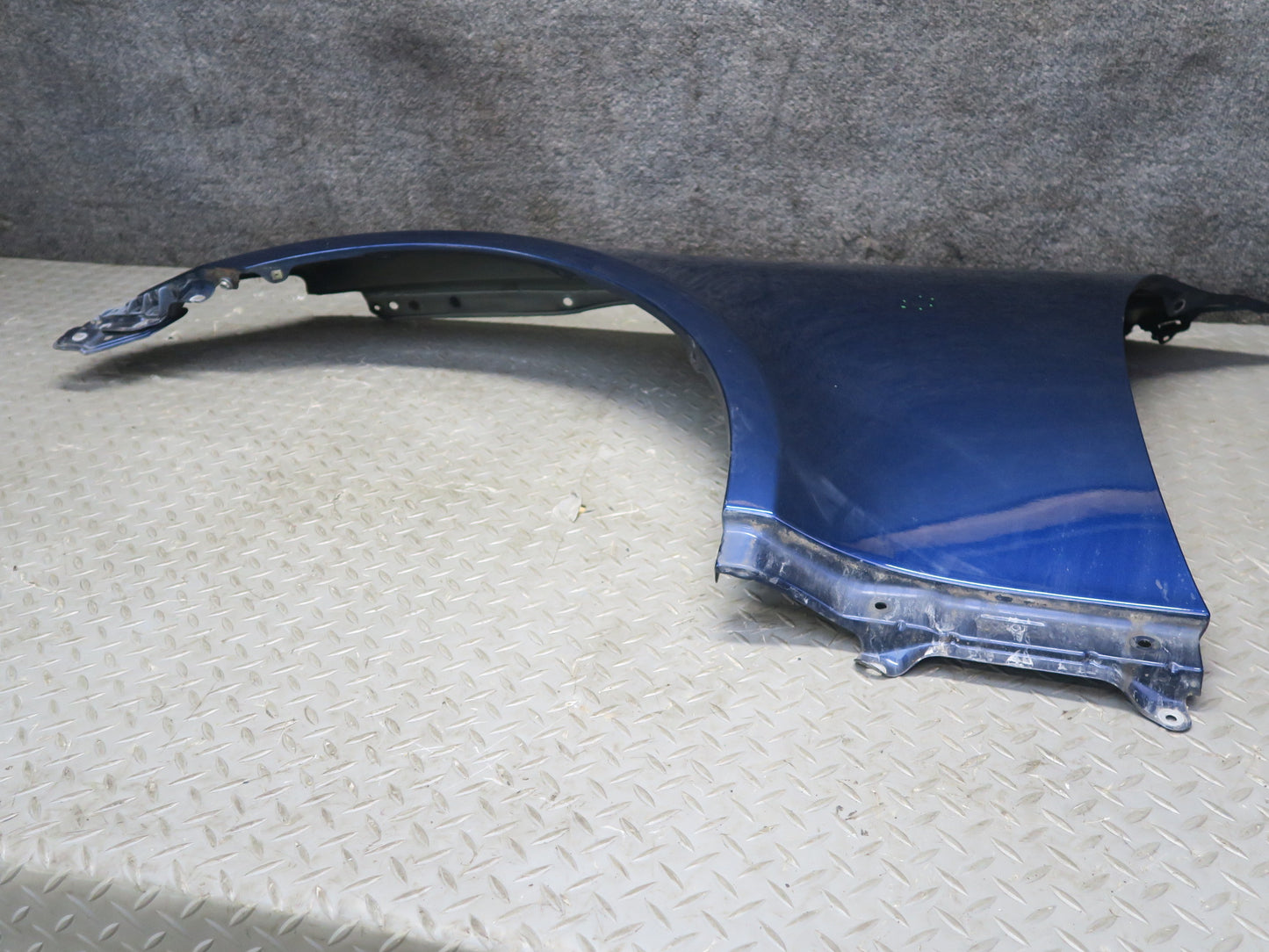 02-10 Lexus UZZ40L SC430 Front Left Driver Side Fender Shell Panel Blue OEM