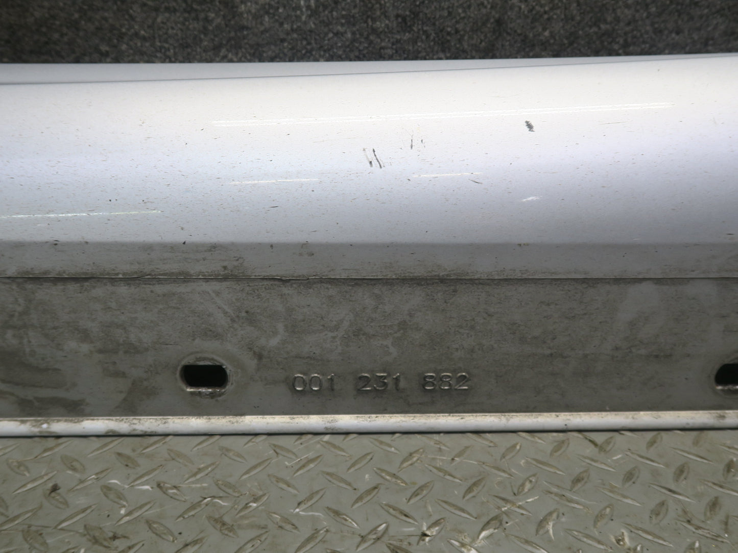 13-16 Mercedes R231 SL550 AMG Left Side Skirt Rocker Panel Lower Molding OEM