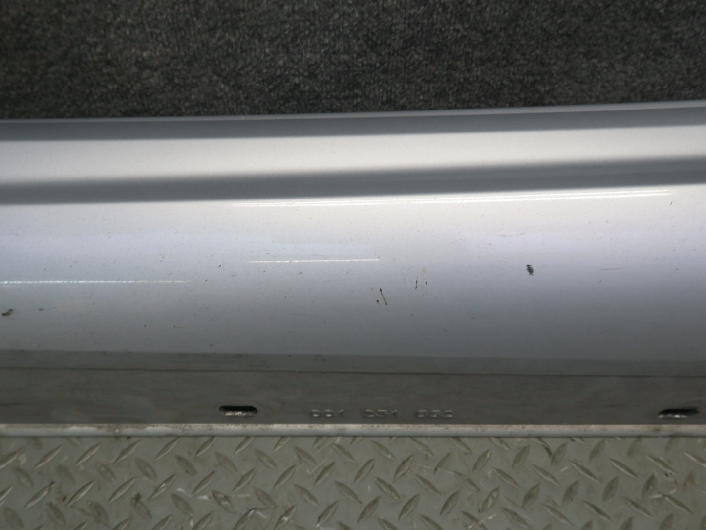 13-16 Mercedes R231 SL550 AMG Left Side Skirt Rocker Panel Lower Molding OEM