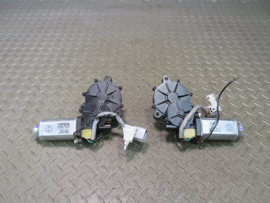 02-10 Lexus UZZ40L SC430 Set of 2 Rear Trunk Lid Hinge Drive Gear Motor OEM