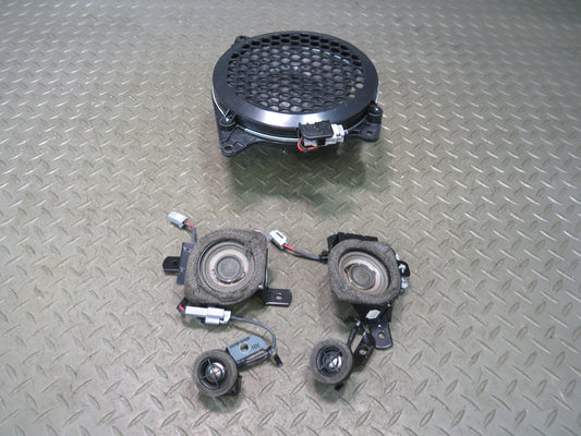 02-10 Lexus SC430 5pcs Mark Levinson Subwoofer Speaker Tweeter Set OEM