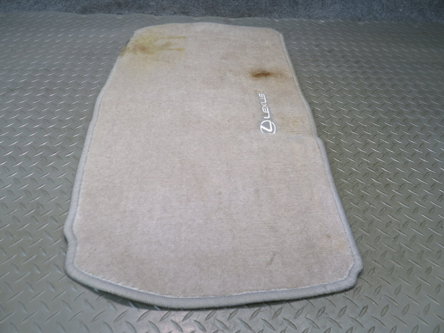 02-10 Lexus SC430 Rear Trunk Floor MAT Carpet Cover Panel Gray OEM