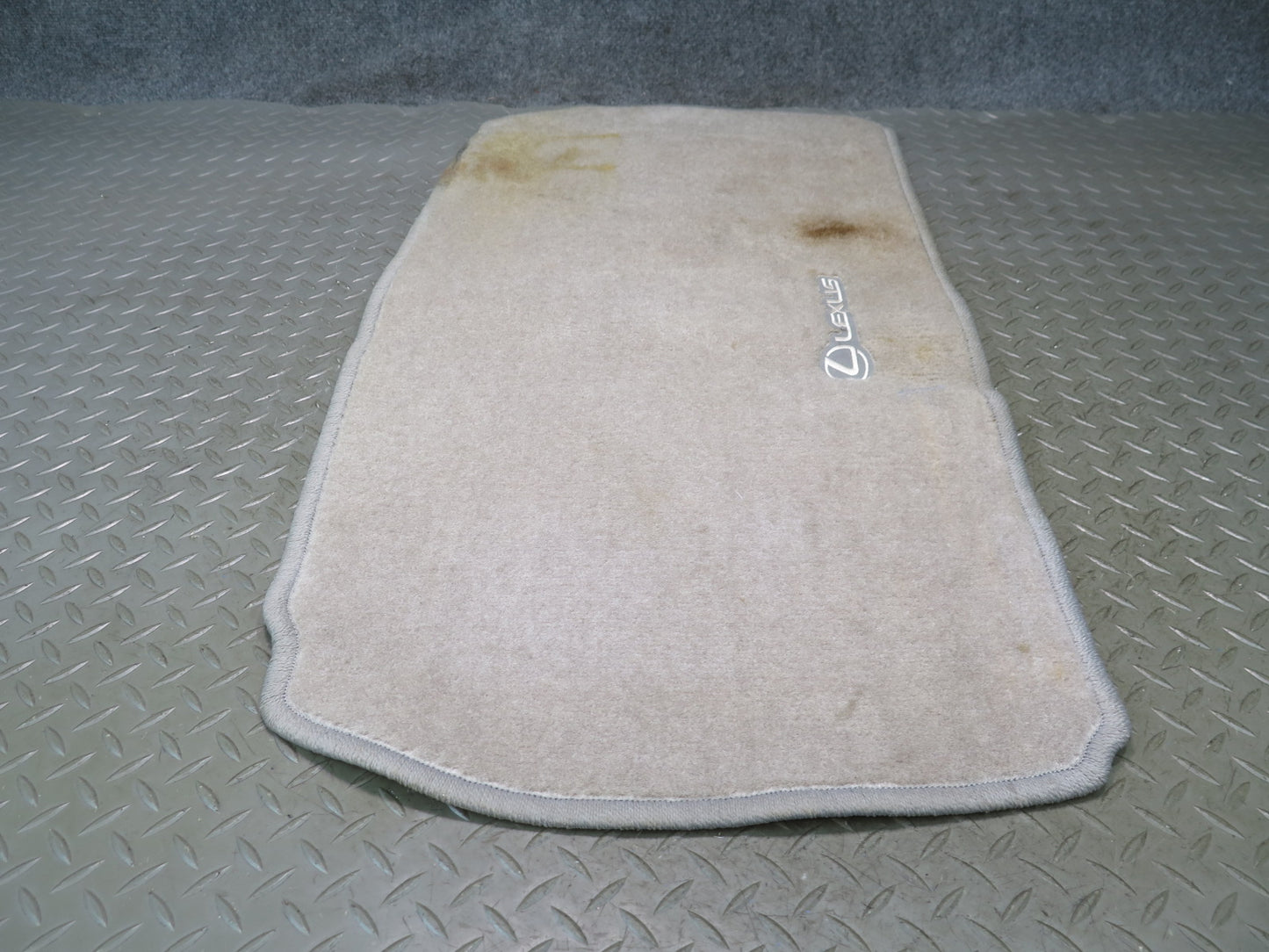 02-10 Lexus SC430 Rear Trunk Floor MAT Carpet Cover Panel Gray OEM