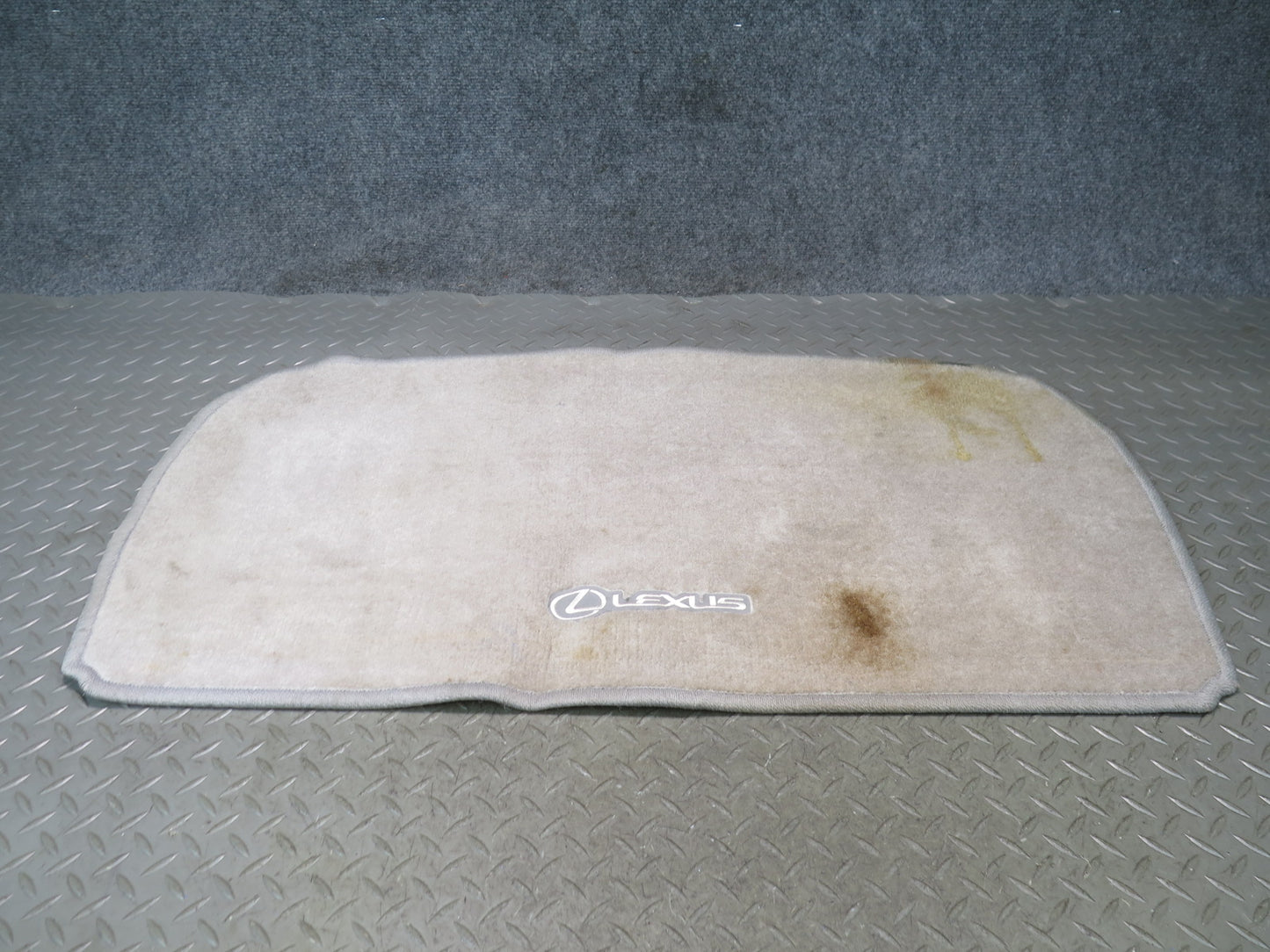 02-10 Lexus SC430 Rear Trunk Floor MAT Carpet Cover Panel Gray OEM