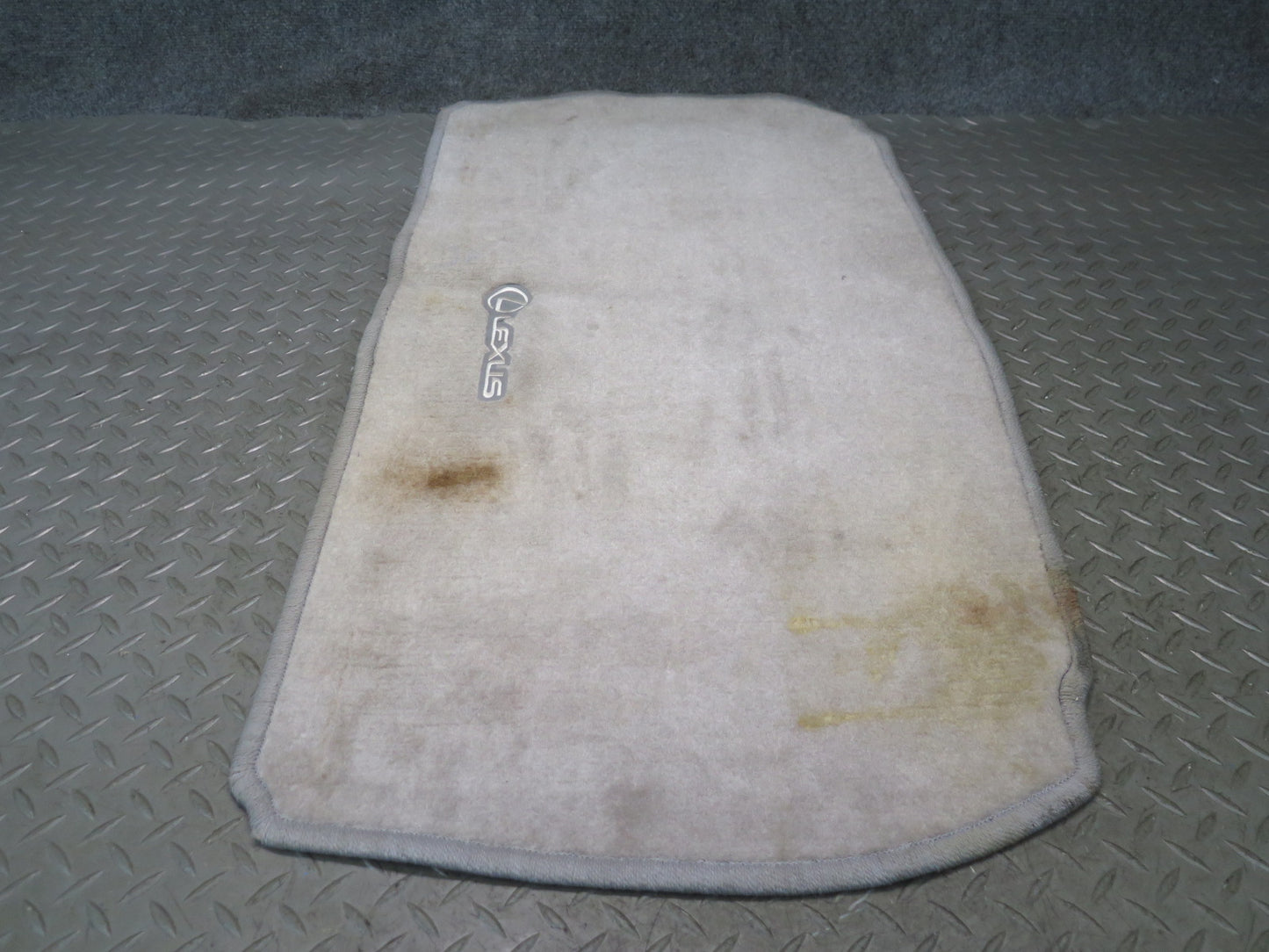 02-10 Lexus SC430 Rear Trunk Floor MAT Carpet Cover Panel Gray OEM