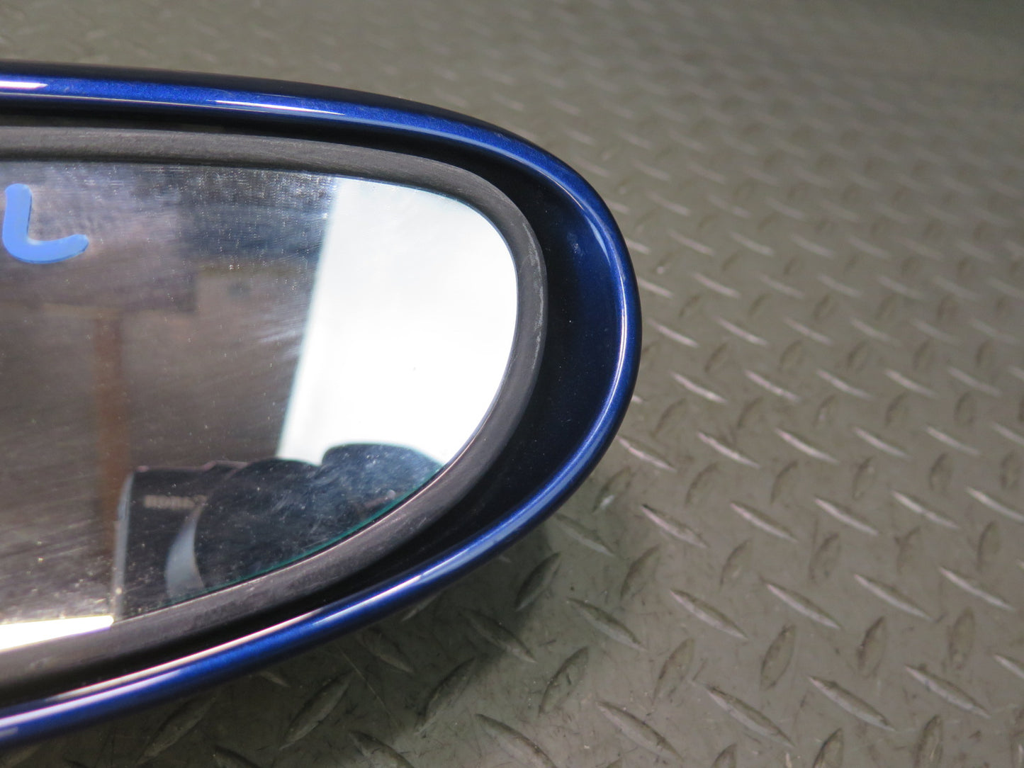 02-08 Lexus SC430 Left Door Side View Exterior Heated Memory Mirror Blue OEM