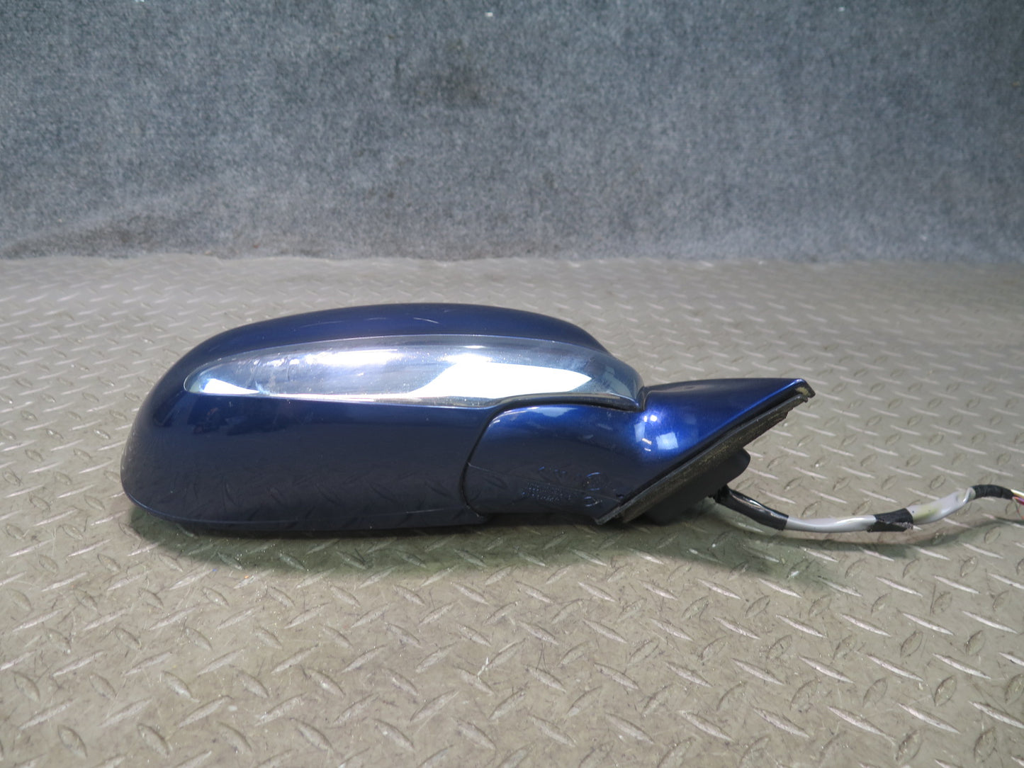02-08 Lexus SC430 Right Door Side View Exterior Heated Memory Mirror Blue OEM