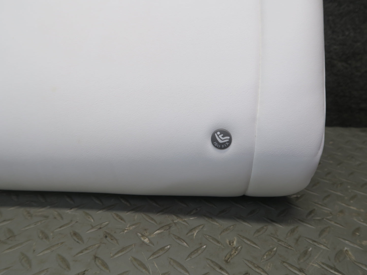 2016-2019 Tesla Model S 75D Rear Right Side Upper Leather Seat Cushion White